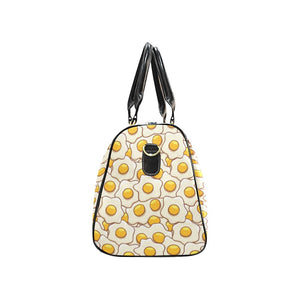 Fried Eggs Pattern Print Design 02 Travel Bag