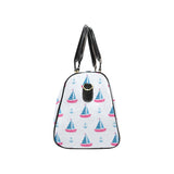 Sailboat anchor pattern Travel Bag