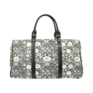 Gear Pattern Print Design 02 Travel Bag