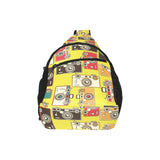 Camera Pattern Print Design 02 All Over Print Chest Bag