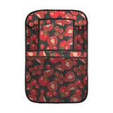 Tomato black background Car Seat Back Organizer