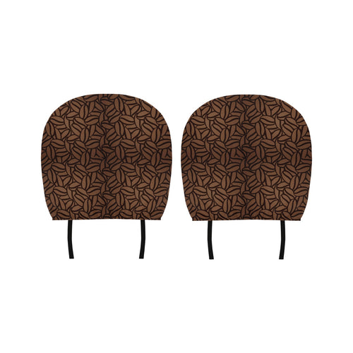 coffee bean pattern Car Headrest Cover