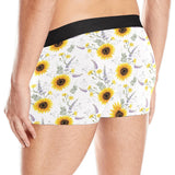 beautiful sunflowers pattern Men's All Over Print Boxer Briefs Men's Underwear
