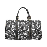 Crow illustration pattern Travel Bag