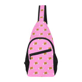 Pancake Pattern Print Design 04 All Over Print Chest Bag