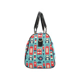 British Pattern Print Design 04 Travel Bag