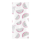 dragon fruit pattern Beach Towel
