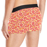 Tropical grapefruit pattern Men's All Over Print Boxer Briefs Men's Underwear
