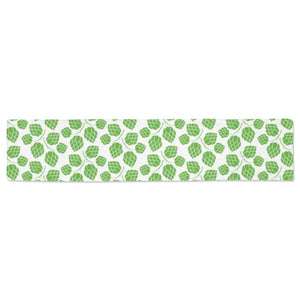 Hop pattern background Table Runner