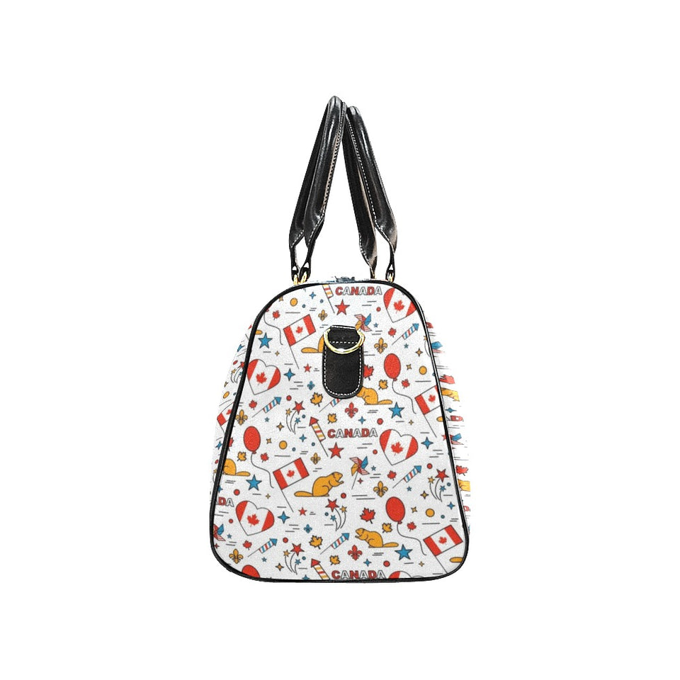 Canada Pattern Print Design 03 Travel Bag