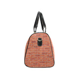 Brick Printed Pattern Print Design 03 Travel Bag