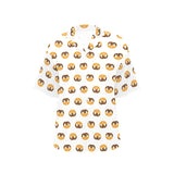 Pretzels Pattern Print Design 02 Women's All Over Print Hawaiian Shirt