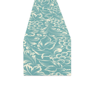 Classic Hand drawn Grape pattern Table Runner