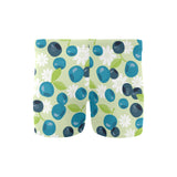 blueberry flower pattern Men's Swimming Trunks