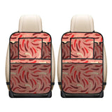 Beautiful Chili peppers pattern Car Seat Back Organizer