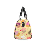 cake cupcake heart cherry pattern Travel Bag
