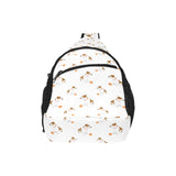 Jack Russel Pattern Print Design 05 All Over Print Chest Bag