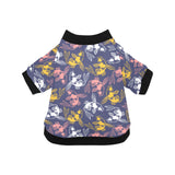 Koi Fish Carp Fish pattern All Over Print Pet Dog Round Neck Fuzzy Shirt