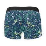 butterfly leaves pattern Men's All Over Print Boxer Briefs Men's Underwear