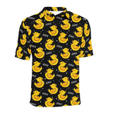 Duck Pattern Print Design 05 Men's All Over Print Polo Shirt
