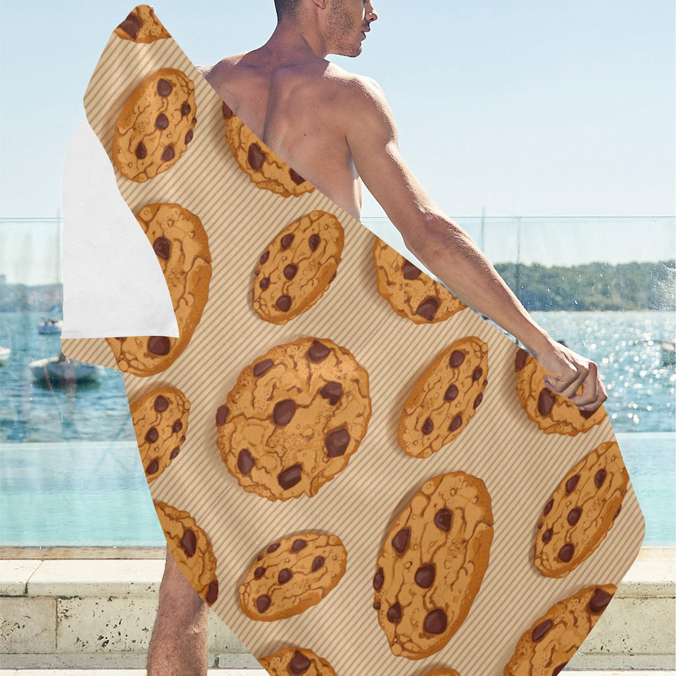 Cookie pattern Beach Towel