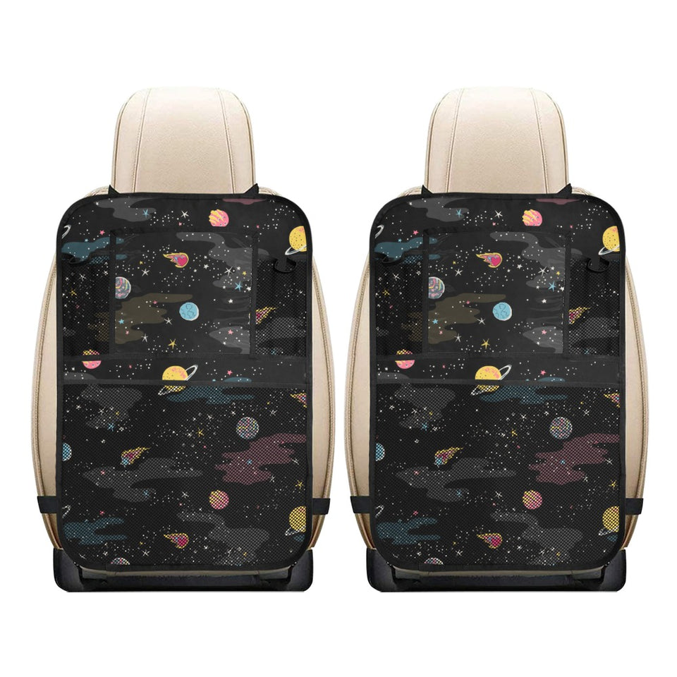 space pattern Car Seat Back Organizer