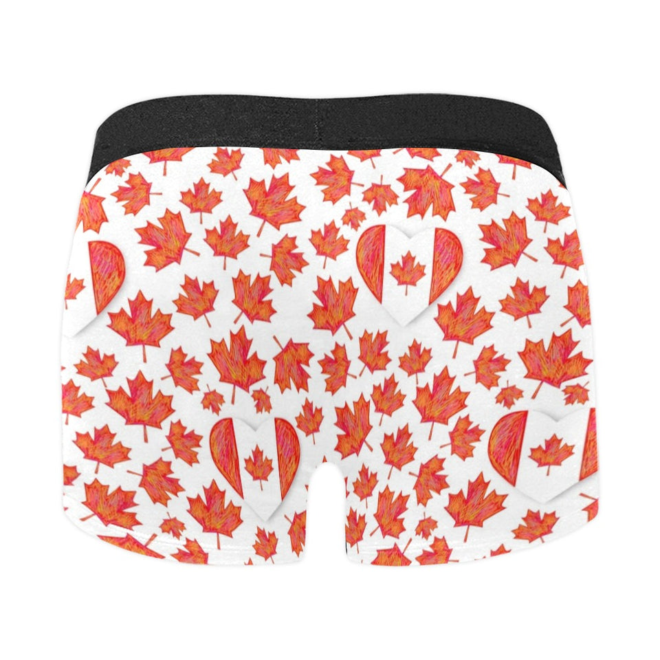 Canada Pattern Print Design 02 Men's All Over Print Boxer Briefs Men's Underwear