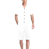 Slices of Lime pattern Men's V-Neck Short Pajama Set