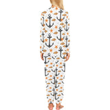 Clown Fish Pattern Print Design 02 Women's All Over Print Pajama Set