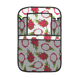 dragon fruits white background Car Seat Back Organizer