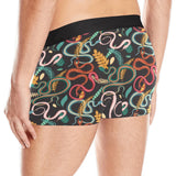 Colorful snake plant pattern Men's All Over Print Boxer Briefs Men's Underwear