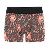 fox leaves mushroom pattern Men's All Over Print Boxer Briefs Men's Underwear