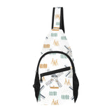 windmill pattern All Over Print Chest Bag