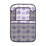Hedgehog Pattern Print Design 05 Car Seat Back Organizer