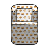 Pretzels Pattern Print Design 02 Car Seat Back Organizer