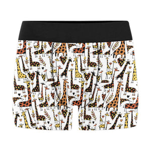 Giraffe Pattern Print Design 05 Men's All Over Print Boxer Briefs Men's Underwear