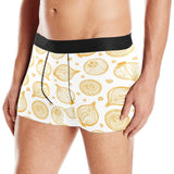 hand drawn onion pattern Men's All Over Print Boxer Briefs Men's Underwear