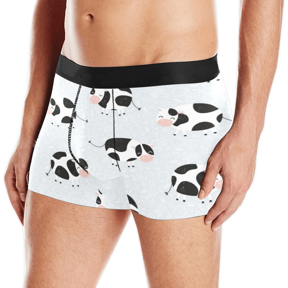 Cute cows pattern Men's All Over Print Boxer Briefs Men's Underwear