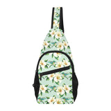 Hummingbird Pattern Print Design 01 All Over Print Chest Bag