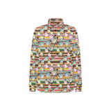 Sun Glasses Pattern Print Design 02 Women's Long Sleeve Polo Shirt