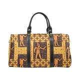 Egypt Hieroglyphics Pattern Print Design 05 Travel Bag