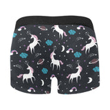 unicorn rainbows moon clound star pattern Men's All Over Print Boxer Briefs Men's Underwear