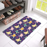 Colorful sea turtle pattern Doormat