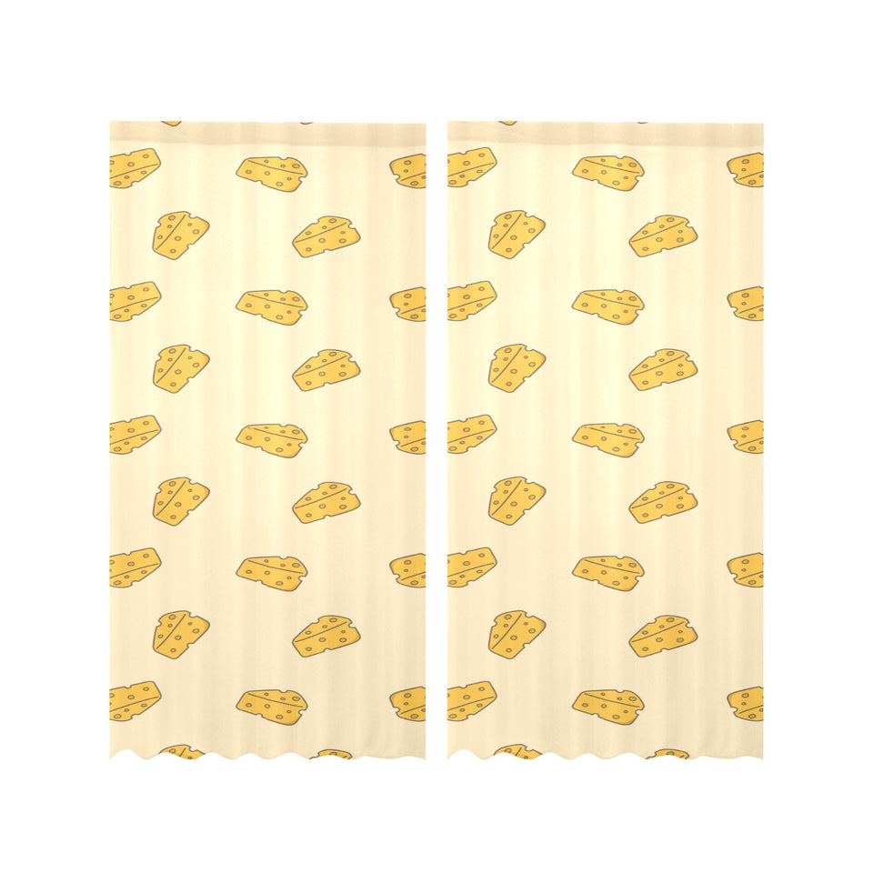 Cheese pattern Gauze Curtain
