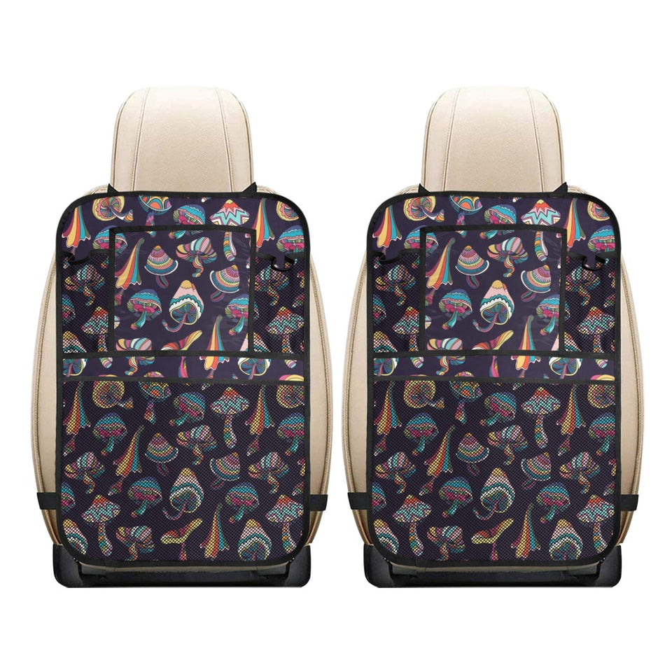 Colorful mushroom pattern Car Seat Back Organizer