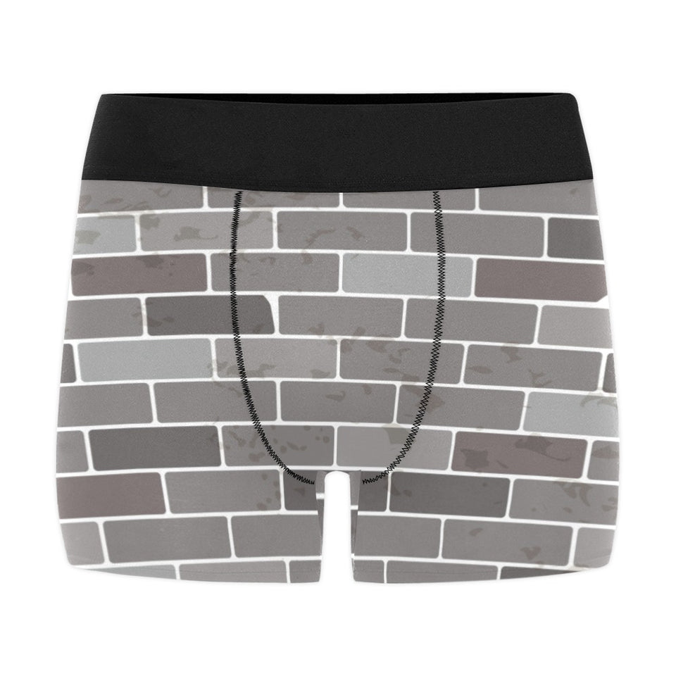 Brick Printed Pattern Print Design 05 Men's All Over Print Boxer Briefs Men's Underwear