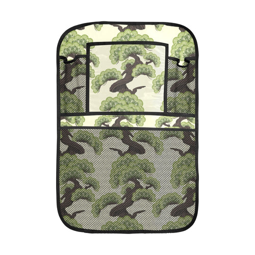 Bonsai pattern Car Seat Back Organizer