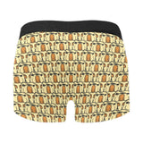 English Bulldog Pattern Print Design 02 Men's All Over Print Boxer Briefs Men's Underwear
