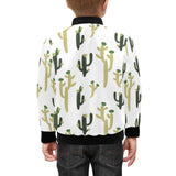Cute cactus pattern Kids' Boys' Girls' Bomber Jacket