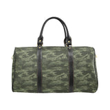 Digital Green camouflage pattern Travel Bag